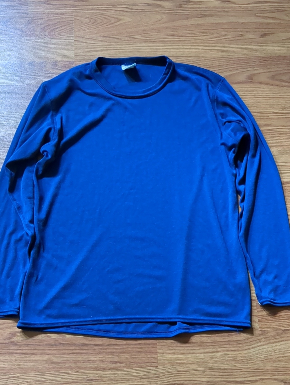VTG 1980s Patagonia Capilene Long Sleeve Base Layer Shirt Blue Men's Medium USA